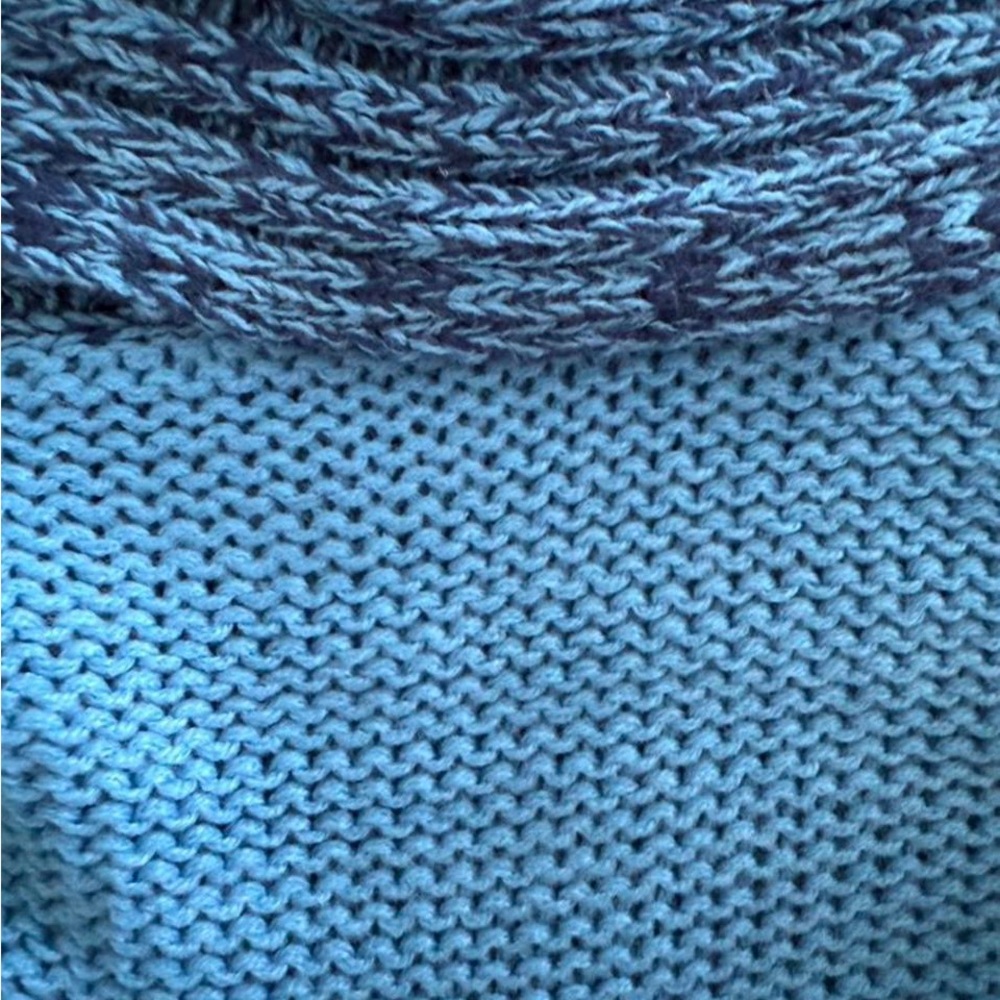 1955 Vintage Azure Knit Top - Picture 7 of 7